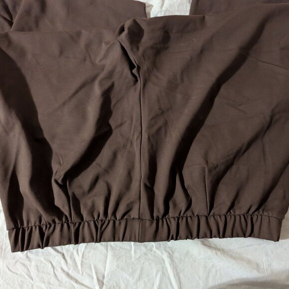 Universal Standard Stephanie Ponte Wide Leg Brown size L 22/24 NWT - Picture 7 of 9